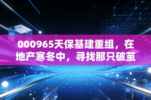 000965天保基建重组，在地产寒冬中，寻找那只破茧成蝶的天津卫金凤凰