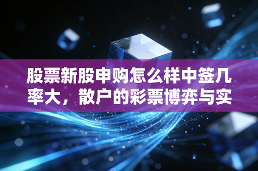 股票新股申购怎么样中签几率大,散户的彩票博弈与实战心法