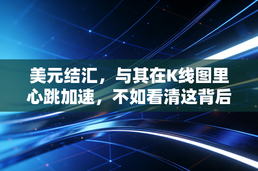 美元结汇,与其在K线图里心跳加速,不如看清这背后的财富逻辑