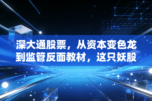 深大通股票，从资本变色龙到监管反面教材，这只妖股到底值不值得你博弈？