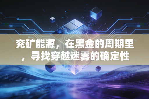 兖矿能源,在黑金的周期里,寻找穿越迷雾的确定性