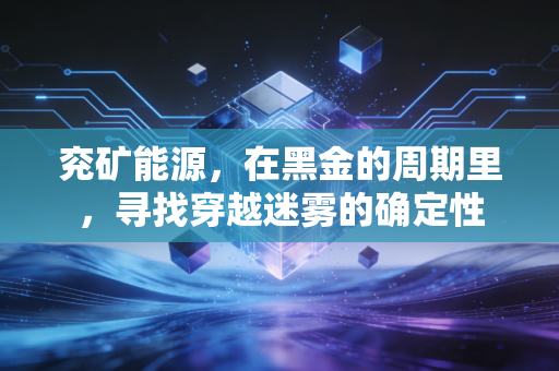 兖矿能源，在黑金的周期里，寻找穿越迷雾的确定性