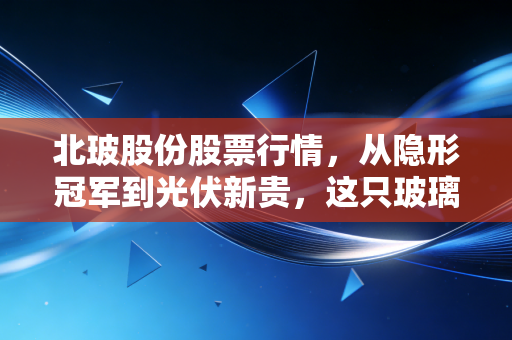 北玻股份股票行情,从隐形冠军到光伏新贵,这只玻璃股能否穿透迷雾?