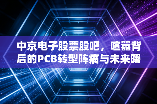 中京电子股票股吧,喧嚣背后的PCB转型阵痛与未来曙光,散户该如何抉择?