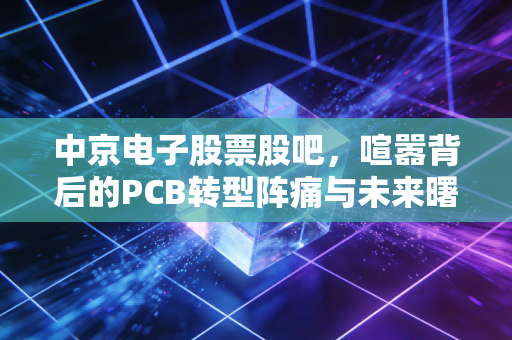 中京电子股票股吧，喧嚣背后的PCB转型阵痛与未来曙光，散户该如何抉择？