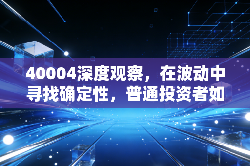40004深度观察,在波动中寻找确定性,普通投资者如何穿越牛熊周期?