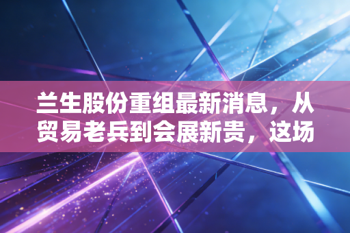 兰生股份重组最新消息，从贸易老兵到会展新贵，这场跨越五年的资本棋局到底值不值得下注？