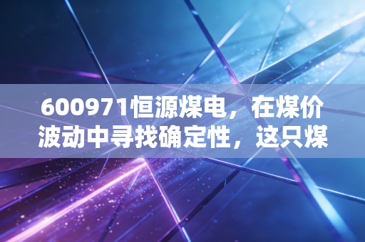 600971恒源煤电，在煤价波动中寻找确定性，这只煤炭老兵还值得持有吗？