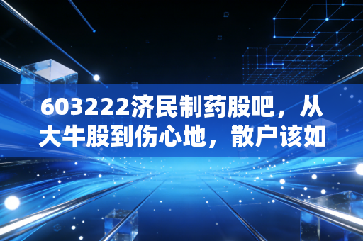 603222济民制药股吧，从大牛股到伤心地，散户该如何面对这过山车般的资本游戏？