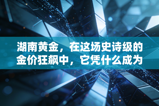 湖南黄金，在这场史诗级的金价狂飙中，它凭什么成为我眼中的宝藏股？