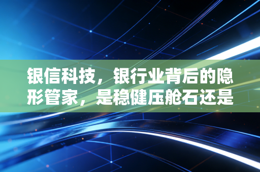 银信科技,银行业背后的隐形管家,是稳健压舱石还是平庸的守成者?