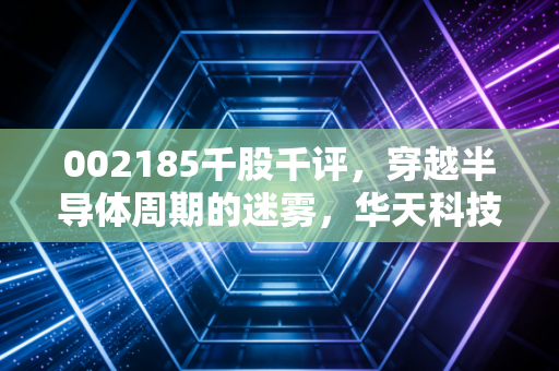 002185千股千评,穿越半导体周期的迷雾,华天科技是黄金坑还是深水区
