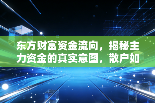东方财富资金流向，揭秘主力资金的真实意图，散户如何避免成为接盘侠？