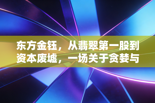 东方金钰,从翡翠第一股到资本废墟,一场关于贪婪与泡沫的残酷启示