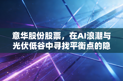 意华股份股票,在AI浪潮与光伏低谷中寻找平衡点的隐形冠军