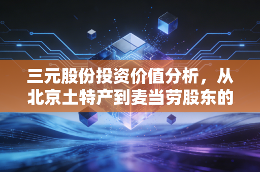 三元股份投资价值分析,从北京土特产到麦当劳股东的蜕变之路
