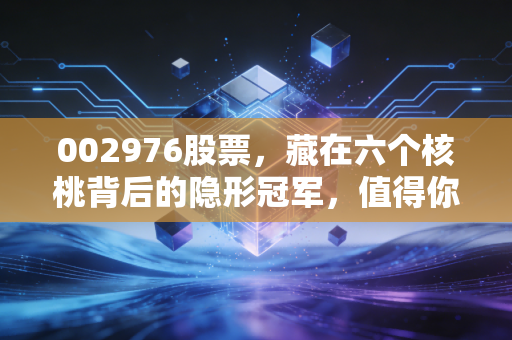 002976股票,藏在六个核桃背后的隐形冠军,值得你长期关注吗?
