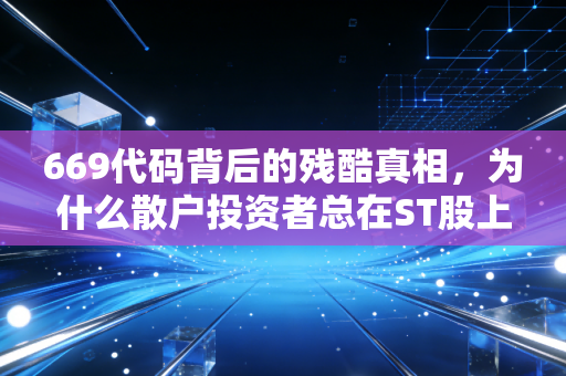 669代码背后的残酷真相，为什么散户投资者总在ST股上被割韭菜？