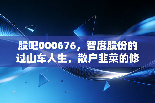 股吧000676,智度股份的过山车人生,散户韭菜的修行日记,看看现在的你还在车上吗?