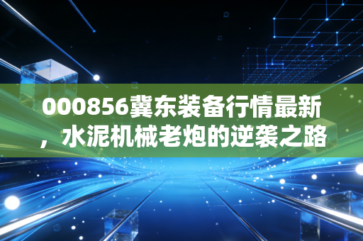 000856冀东装备行情最新,水泥机械老炮的逆袭之路,是机会还是陷阱?