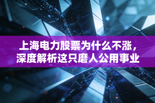 上海电力股票为什么不涨，深度解析这只磨人公用事业股背后的投资逻辑与困局