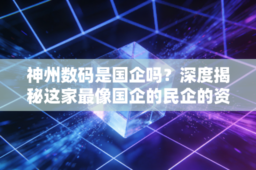 神州数码是国企吗?深度揭秘这家最像国企的民企的资本底色与信创野望