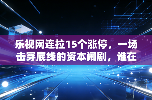 乐视网连拉15个涨停，一场击穿底线的资本闹剧，谁在为梦想窒息？