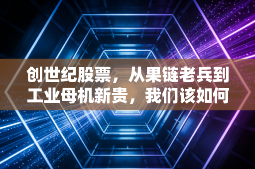 创世纪股票,从果链老兵到工业母机新贵,我们该如何审视这波行情?