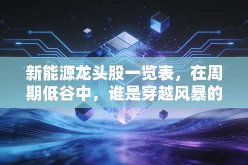 新能源龙头股一览表,在周期低谷中,谁是穿越风暴的真正王者?