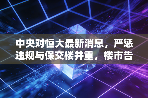 中央对恒大最新消息,严惩违规与保交楼并重,楼市告别大而不倒时代