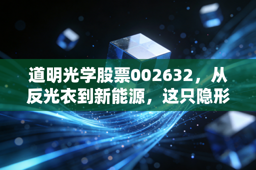 道明光学股票002632，从反光衣到新能源，这只隐形冠军能否照亮你的投资路？