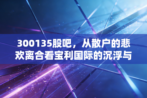 300135股吧，从散户的悲欢离合看宝利国际的沉浮与未来博弈