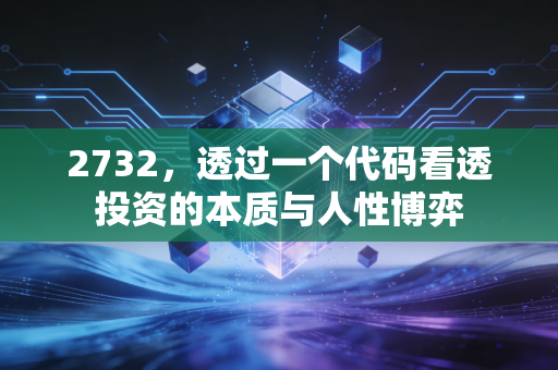 2732,透过一个代码看透投资的本质与人性博弈