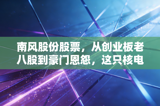 南风股份股票，从创业板老八股到豪门恩怨，这只核电龙头还值得坚守吗？
