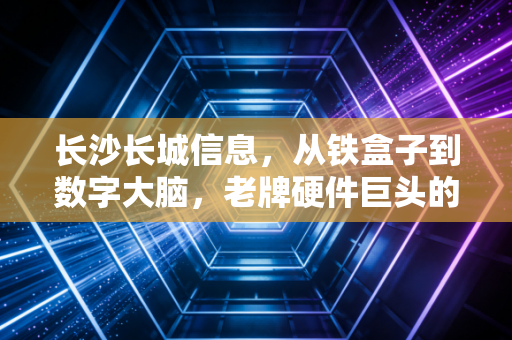 长沙长城信息,从铁盒子到数字大脑,老牌硬件巨头的突围之路