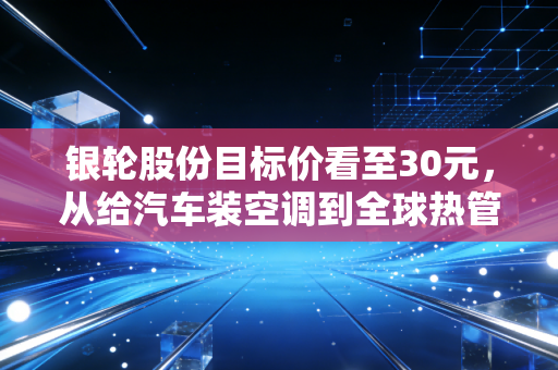银轮股份目标价看至30元,从给汽车装空调到全球热管理龙头的进击之路