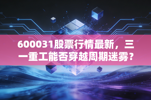 600031股票行情最新,三一重工能否穿越周期迷雾?深度解析挖掘机之王的变局与机遇