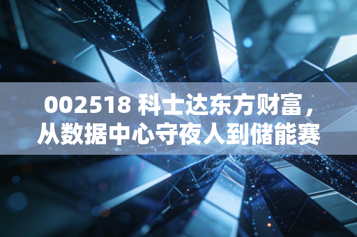 002518 科士达东方财富,从数据中心守夜人到储能赛道黑马,这只隐形冠军还能上车吗?