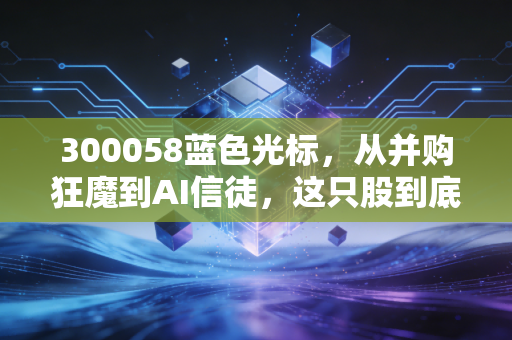 300058蓝色光标,从并购狂魔到AI信徒,这只股到底藏着多少普通人的焦虑与野心?