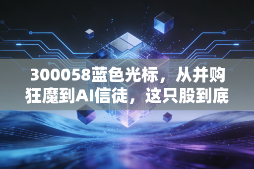 300058蓝色光标,从并购狂魔到AI信徒,这只股到底藏着多少普通人的焦虑与野心?