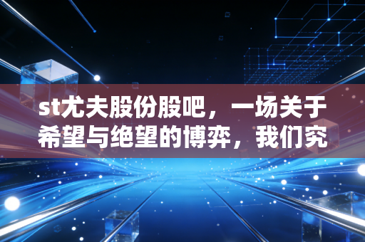 st尤夫股份股吧,一场关于希望与绝望的博弈,我们究竟在交易什么?