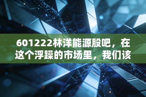 601222林洋能源股吧,在这个浮躁的市场里,我们该如何重新审视这位隐形冠军?
