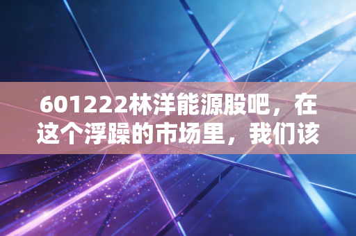 601222林洋能源股吧，在这个浮躁的市场里，我们该如何重新审视这位隐形冠军？