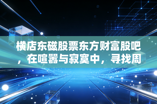 横店东磁股票东方财富股吧，在喧嚣与寂寞中，寻找周期股的生存之道