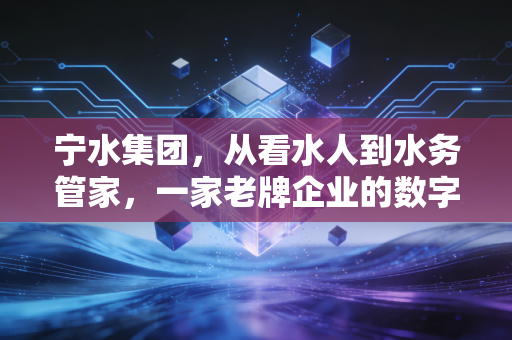 宁水集团，从看水人到水务管家，一家老牌企业的数字化突围战