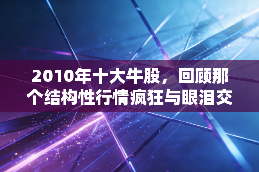 2010年十大牛股，回顾那个结构性行情疯狂与眼泪交织的年代