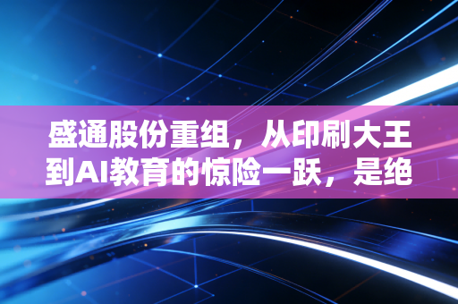 盛通股份重组，从印刷大王到AI教育的惊险一跃，是绝地反击还是资本游戏？