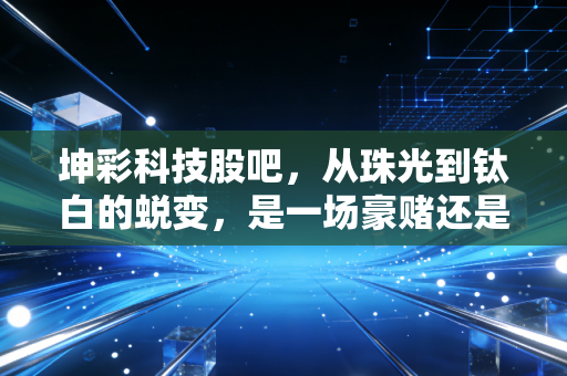 坤彩科技股吧,从珠光到钛白的蜕变,是一场豪赌还是价值回归?