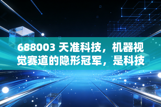 688003 天准科技,机器视觉赛道的隐形冠军,是科技泡沫还是硬核未来?