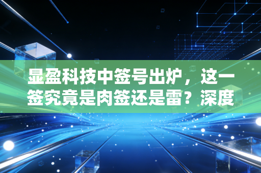 显盈科技中签号出炉,这一签究竟是肉签还是雷?深度解析打新背后的投资逻辑与科技股的生存之道